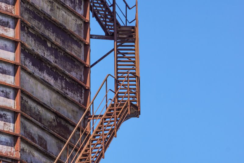 Metal Stairs Repair detail